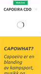 Mobile Screenshot of capoeiracdo.no